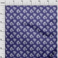 thumbnail image 3 of oneOone Cotton Poplin Twill Violet Fabric Floral Dress Material Fabric Print Fabric By The Yard 56 Inch Wide, 3 of 4