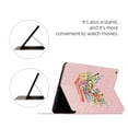 thumbnail image 6 of SaniMore for iPad 10.2" (9th/8th/7th Generation, 2021/2020/2019) Intelligent Power-Saving Case, PU Leather Case with Adjustable Kickstand Shockproof Protective Case for Women Ladies, Flower Buttefly, 6 of 9