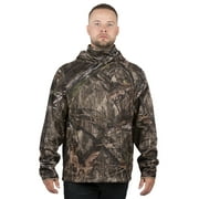 Mossy Oak Country DNA Men Performance Pullover Hoodie with Neck Gaiter