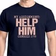 thumbnail image 4 of Christian Shirt – My Assignment Help Him Genesis 218 Faith T-Shirt, 4 of 6