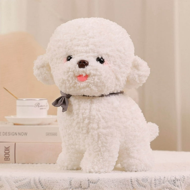 Sitting Lifelike Dog Stuffed Animal Plush Toys