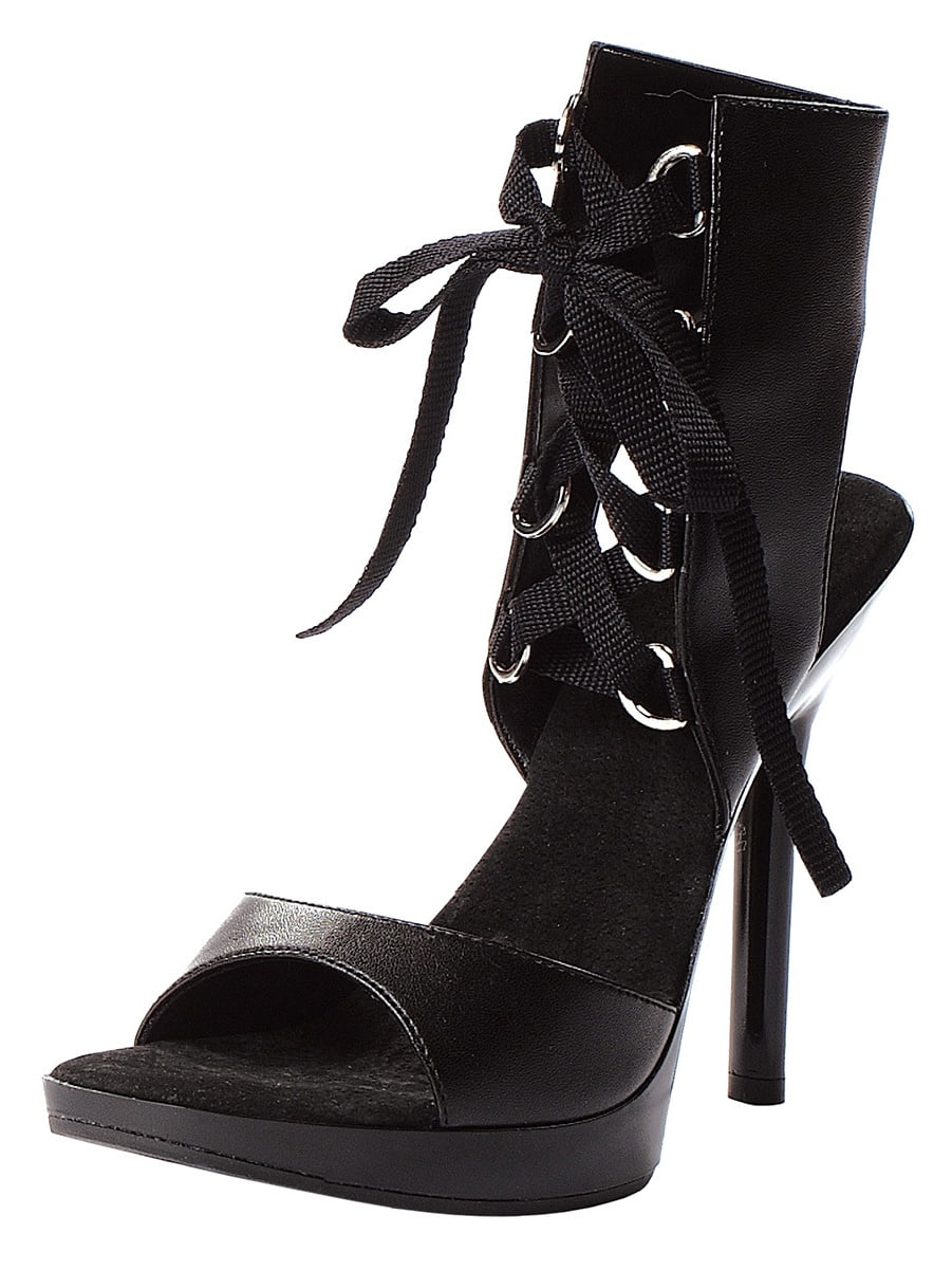 les femmes et # 39; s gothic à 5 cm à gothic talons sandale avec de la dentelle devant la clôture Noir 792bd7 les femmes et # 39; s gothic à 5 cm à gothic talons sandale avec de la dentelle devant la clôture Noir 792bd7