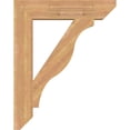 thumbnail image 3 of Ekena Millwork 5 1/2"W x 30"D x 38"H Funston Slat Smooth Bracket, Western Red Cedar, 3 of 4