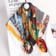 thumbnail image 3 of Women 100% Real Silk Square Scarf for Gift Hangzhou Pure Silk Neckscarf Wraps Christmas Day Present Square Silk Scarves Bandanas, 3 of 4