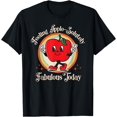 thumbnail image 1 of Apple Picking Crew T-Shirt Assorti Familial Drôle Premier Picking Apple - Blanc - S, 1 of 4