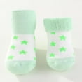 thumbnail image 4 of Unisex Baby Terry Socks 5-Pack for Baby boy and girl 0-12 Months Warm Cotton Socks, 4 of 7