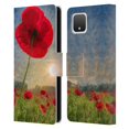 thumbnail image 1 of Head Case Designs Officially Licensed Celebrate Life Gallery Florals Poppy Leather Book Wallet Case Cover Compatible with Google Pixel 4, 1 of 6
