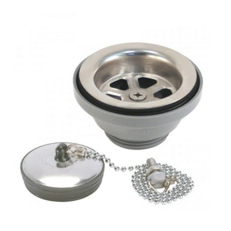 UPC: 0041031790010 | Ambassador Marine S00-0104-UP-R 2” Straight Drain Ultra Mirror Finish