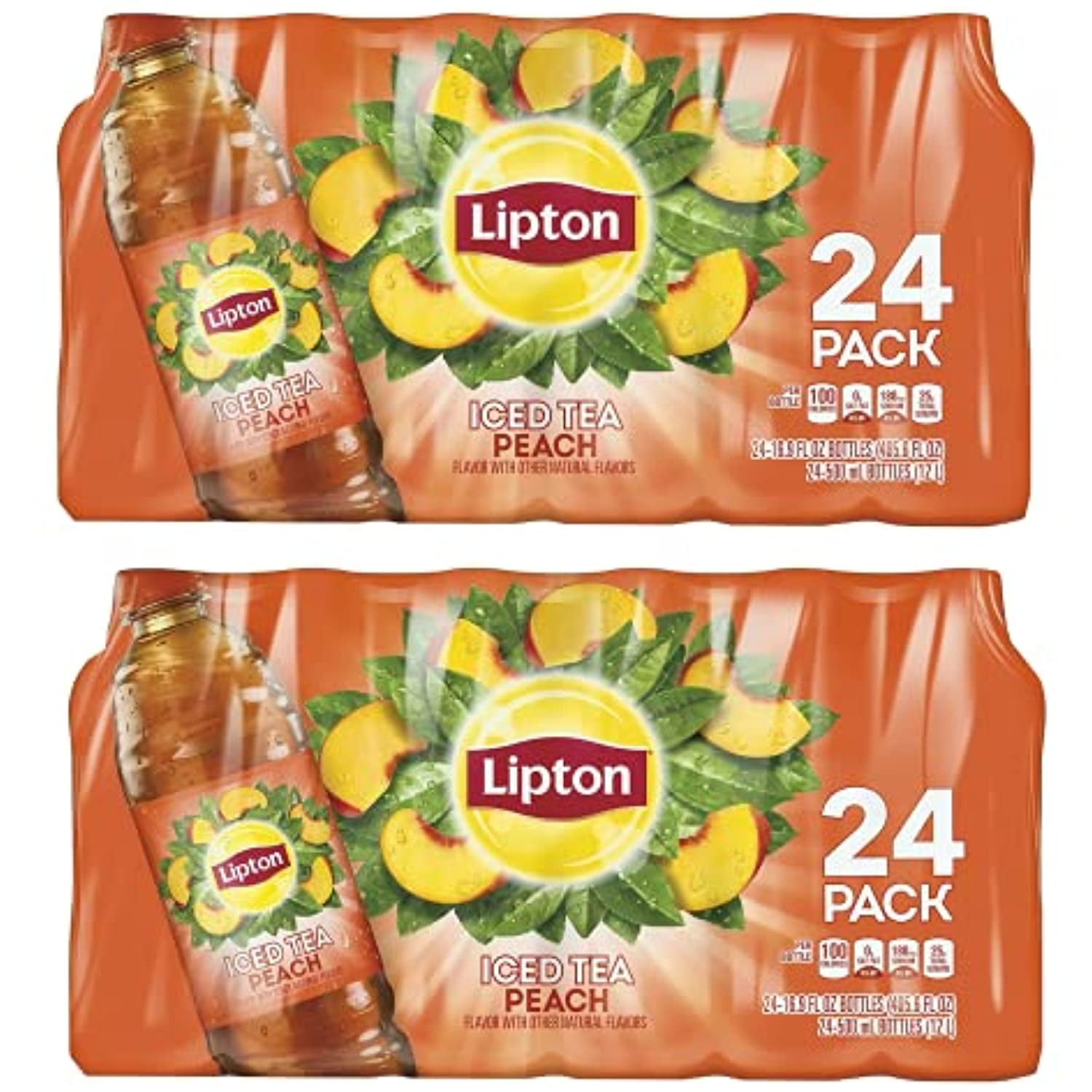 Gourmet Kitchn Peach Iced Tea Made From Natural Leaves And Cane With