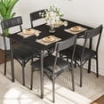 thumbnail image 4 of Eastvita Kitchen Table Set with Key Features (Black), 4 of 6