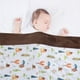 thumbnail image 3 of Manta para bebé Donsonny Forest Bear 76 x 102 cm Soft Minky, 3 of 7
