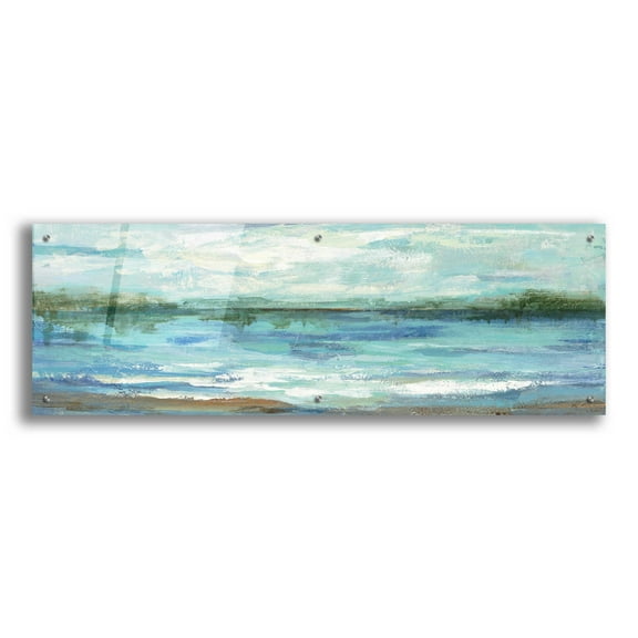 Epic Art 'Mirrored Sky' by Silvia Vassileva, Acrylic Glass Wall Art, 48"x16"