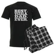 CafePress - Best Vizsla Dad Ever Pajamas - Men's Dark Loose Fit Cotton Pajama Set