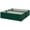 Green, variant on Spaco Galvanized Raised Garden Bed, 4' x 2' x 1' Metal Planter Box for Outdoor Growing Vegetables, Flowers, Herbs, Succulents, Gray