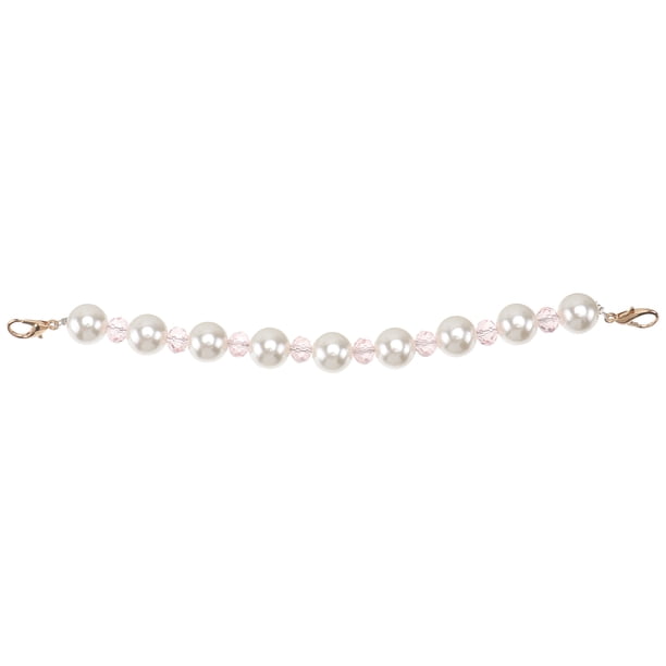 EeaseMX 1 pieza de cadena de perlas para bolso de mano, maleta, cadena de metal, correa de cadena de repuesto para monedero