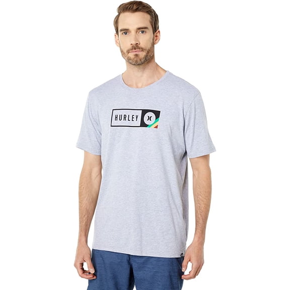 Hurley Layup Short Sleeve T-Shirt Grey Heather SM