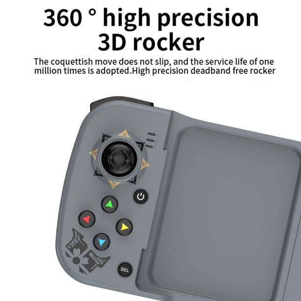 Gamepad móvil tipo C compatible con Bluetooth 5.0 Game Controller Joystick para PUBG