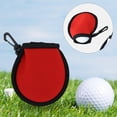 thumbnail image 4 of Lave-glace de Golf Sac de Lavage de Balle de Golf pour Accessoires Rouge, 4 of 7