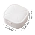 thumbnail image 3 of HOZVOMI Compact Multi-Functional Cosmetic Storage Organizer with Integrated Mirror for Jewelry and Makeup, 3 of 6