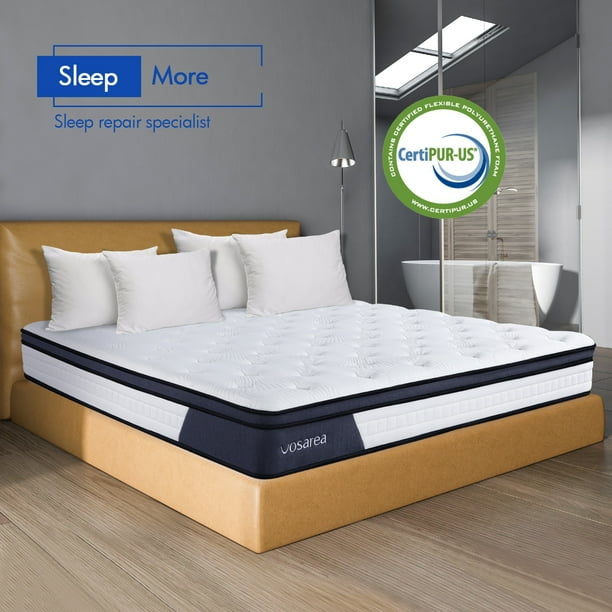 King Mattress Memory Foam Mattress Gel Particle High