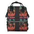 thumbnail image 1 of Fotbe Go Surfer Mochila Maternidad - Lona de Sarga Impermeable, Mochila de Pañales de Gran Capacidad con Múltiples Bolsillos y Correas Ajustables, 1 of 6
