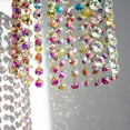 thumbnail image 5 of Crystal Suncatcher Hanging Prism Wind Chime, Colorful Glass Bead Window Sun Catcher with Rainbow Light Reflection, Decorative Crystal Pendant for Window Garden Balcony Home Decor Mothers Day Gift, 5 of 8