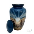 thumbnail image 4 of CUERO URNS - Beautiful Elephant Family Cremation Urn for Adult Human Ashes Decorative Urns Ash Storage, 4 of 5