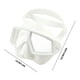 thumbnail image 2 of Greeniant Keep Diving DM-405 Protector facial de silicona Hombres Mujeres Adolescentes Escudo de protección ocular impermeable Protectores submarinos Deportes acuáticos Blanco Greeniant OD002591-02B, 2 of 6