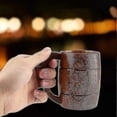thumbnail image 3 of Wooden Beer Mug Oak Craftsmanship Handmade - Hard-wearing, Robust, 3 of 5
