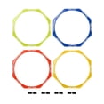 thumbnail image 4 of Quzzie 4 Pieces Agility Rings Portable Sports Speed Rings for Games Football Soccer S, 4 of 8