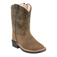 thumbnail image 2 of Old West Youth's Broad Square Toe Boots, 2 of 2