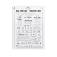 thumbnail image 1 of RAYZEL Pop Chart | Diagrammed Declaration of Independence Art Poster | Readable Infographic of America's Founding Document | Patriotic Decor for Home or Classroom Unframe 12x16 Inch, 1 of 6