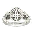 thumbnail image 6 of Shey Couture Sterling Silver Rhodium-plated with 14K Accent Diamond Ring, 6 of 7