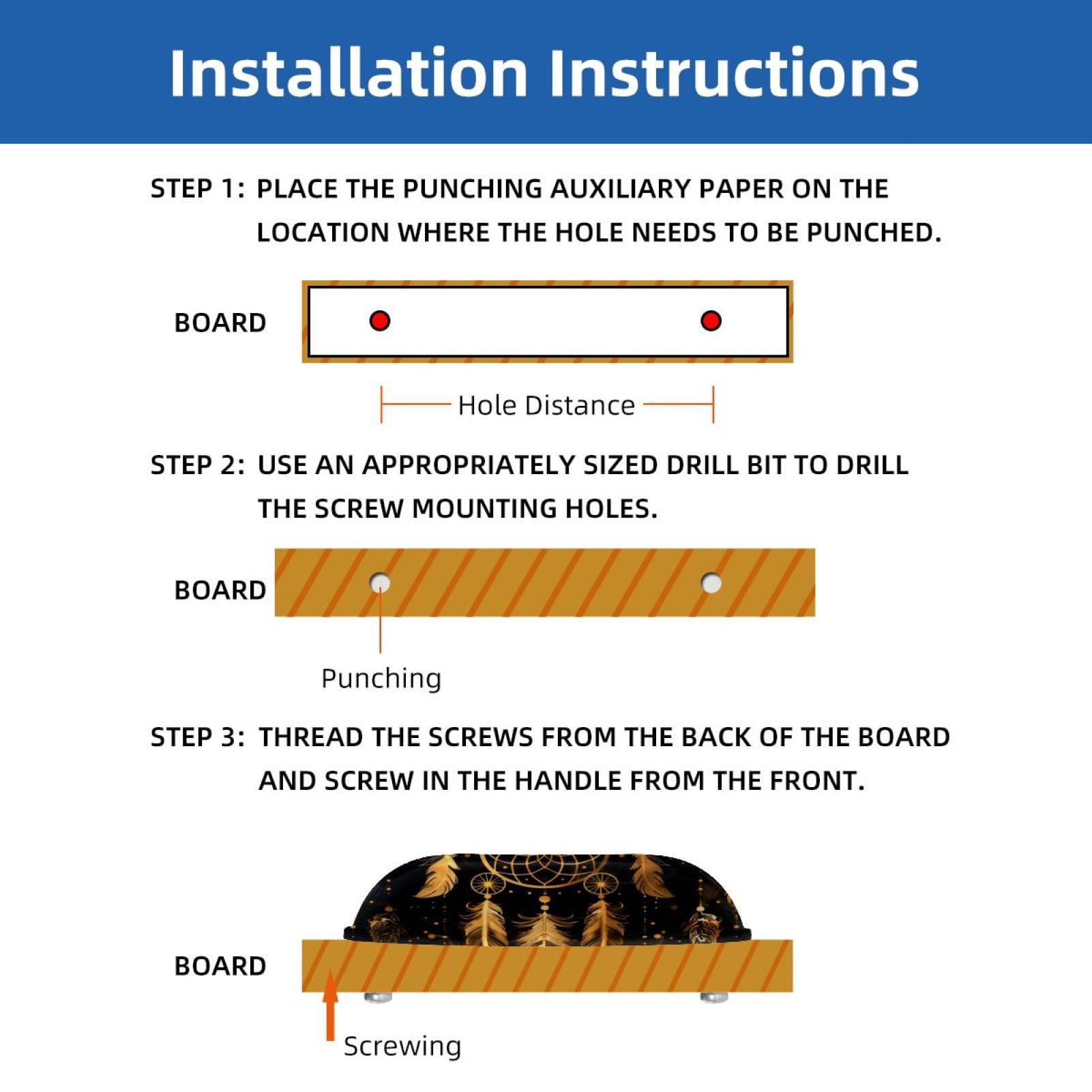 PhooArto 6 Pcs Cup Drawer Pulls, Dreamcatcher Golden Pattern Shell Shape Handles Cabinet Knobs for Dresser Cupboard Closet Wardrobe with Screws