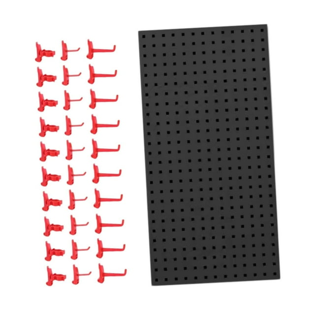 koolsoo Mount Display Pegboard Kits Pegboard Storage System Home Peg Board Organiser pp