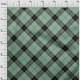thumbnail image 2 of oneOone Cotton Cambric Fabric Tartan Check Printed Fabric 1 Yard 56 Inch Wide, 2 of 4