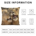 thumbnail image 5 of SHANXI Square Throw Pillow Covers Two in Decorative for Home Bedroom Sofa Creative Print Pillowcases Standard Size 18x18in, 5 of 5
