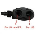thumbnail image 4 of Bike Cycle Bicycle Tyre Tube Replacement Presta Dual Air Pump Head V1E5, 4 of 8