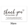 thumbnail image 4 of YAOMOBB Printed Thank You Cards 30Pcs Pink Printed Thank You Notes Single Side for Wedding Baby Shower Business Graduation, 4 of 7