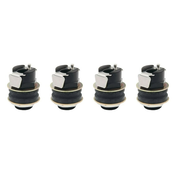 Allstar Performance Quick Disconnects 4pk Aluminum