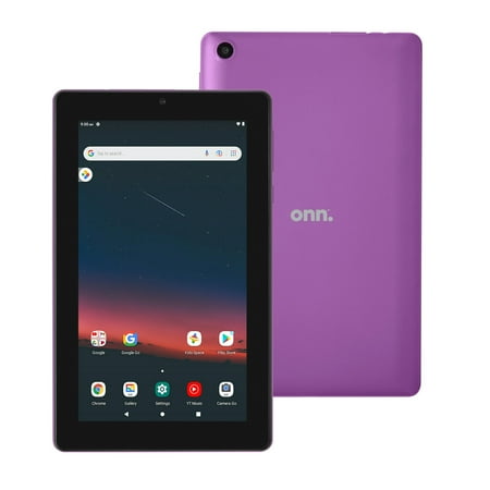 Restored onn. 32GB 2022 7" LCD Touch Screen Tablet, Mauve (Refurbished)