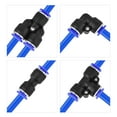 thumbnail image 4 of Uxcell 6mm OD PU Air Hose Tubing Kit 10 Meters Blue with 12 Pcs Fittings, 4 of 6