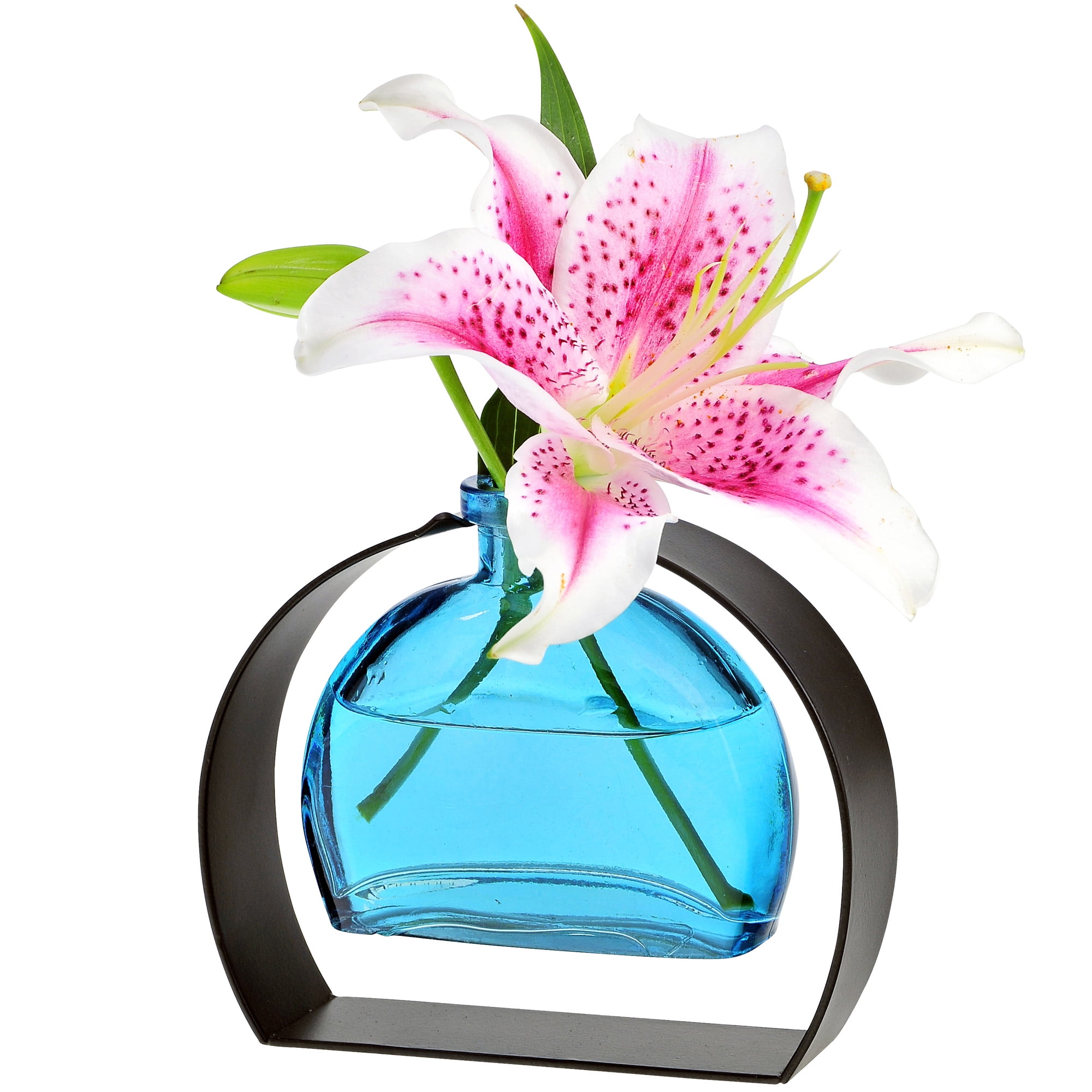 Couronne Company M246-200-09 Fiji Recycled Glass Vase