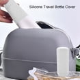 thumbnail image 5 of Homerr Silicone Bottle Cover 5Pcs Bottle Cover Reusable Stretchable Silicone Bottle Protector Leak-proof Bottle Holder for Travel Essentials Leak-proof Toiletry Cover, 5 of 9