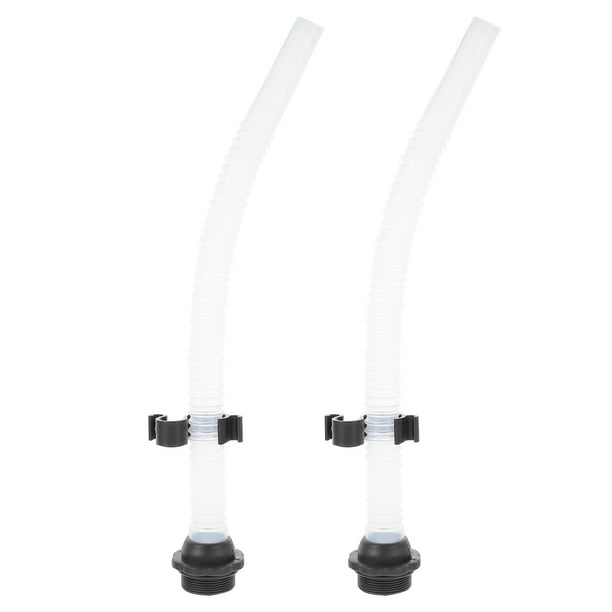 2pcs Fuel Can Spouts Long Flexible Jerry Can Spouts Nozzle Plastic Fuel