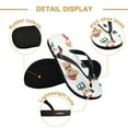 thumbnail image 3 of Unisex Comfort Flip Flops Summer Thong Sandals Non Slip Soles Flip Flop for Beach, Pool, and Daily Wear Christmas-themed Dog S, 3 of 8