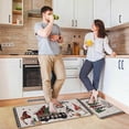 thumbnail image 3 of Dsscvnef Festive Velvet Christmas Carpet Set Home Décor Room Rug Cozy Winter Floor Mat for Seasonal Cheer 2PCS, 3 of 6