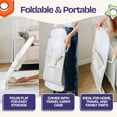 thumbnail image 4 of ComfyBumpy Ergonomic Baby Bouncer Seat - Portable Bouncing Chair with Adjustable Height Positions- Green, 4 of 9
