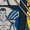 NAVY, variant on Marvel Wolverine - Vs Villains - Men's Long Sleeve Graphic T-Shirt