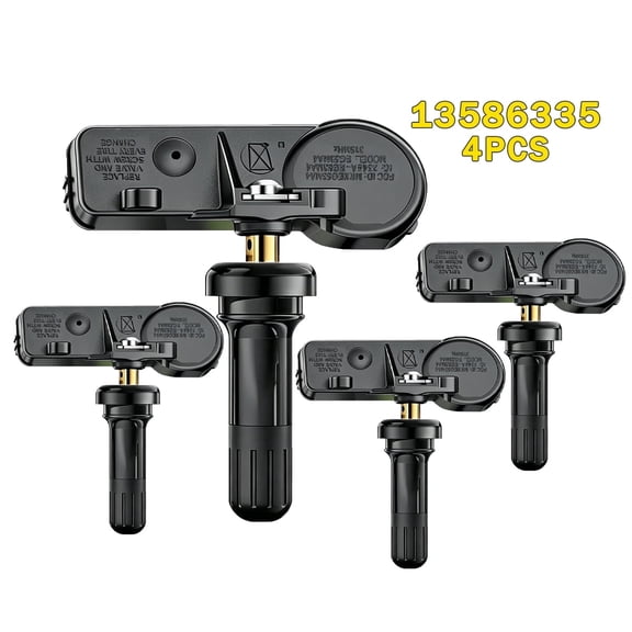 Set of 4 OEM 13586335 TPMS Tire Pressure Monitoring Sensors For GM Chevy GMC